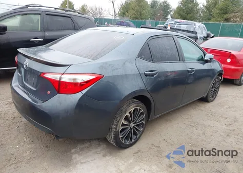 2014 Toyota Corolla S Plus from USA, damaged, VIN 2T1BURHE0EC208183